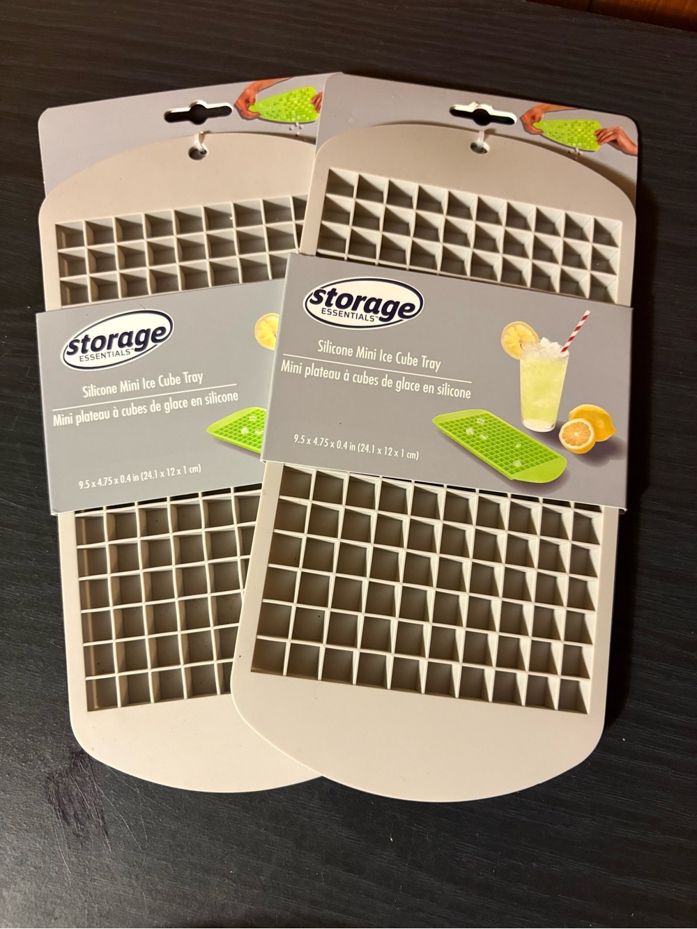 Silicone Mini Ice Cube Tray - Beige